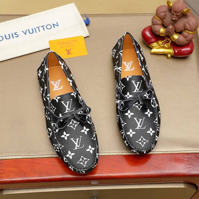 Factory direct price Louis Vuitton top-tier men's driving shoes, official websi