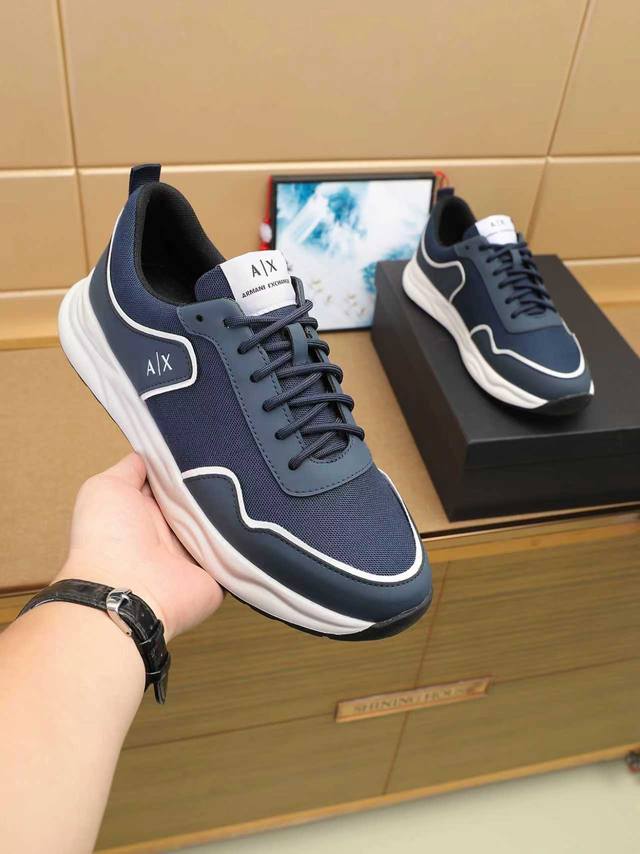 2025 Armani Ax new style, men's shoes, sizes 38-45...Price: DDD