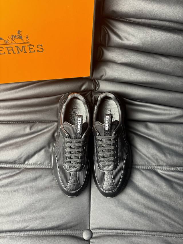 Hermes - High-end quality original - Upper: Nappa calfskin, stitched with the br