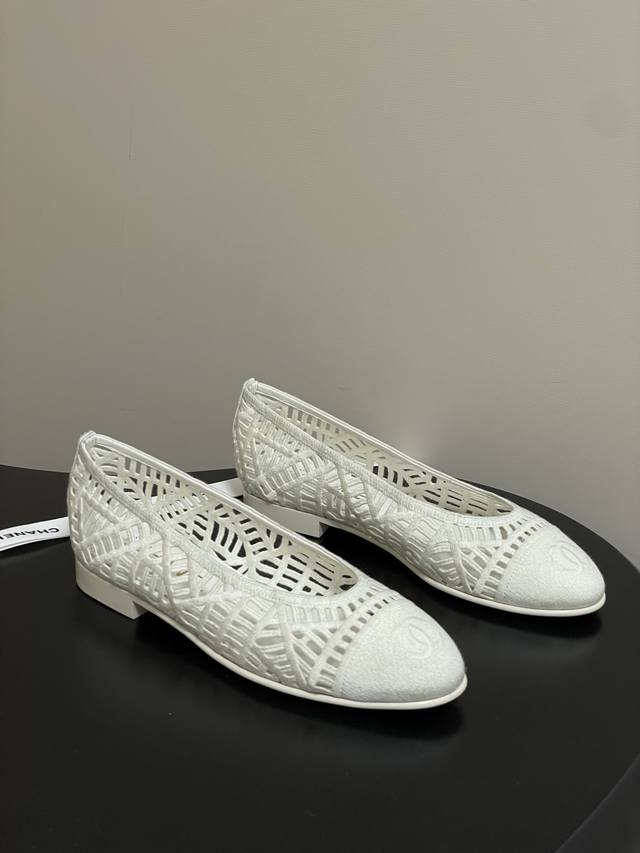 Top Quality Chanel 26C Spring/Summer New Arrival Exquisite Woven Ballet Flats w