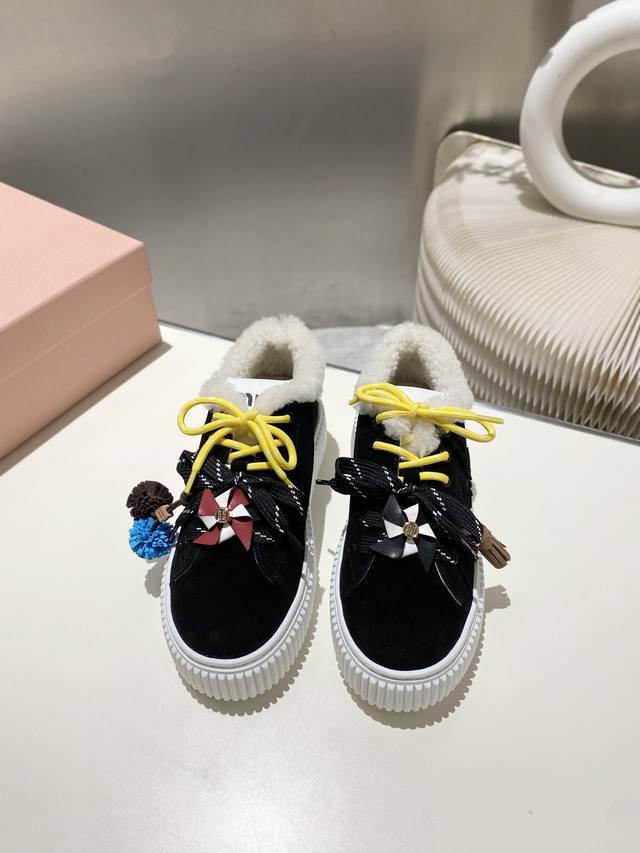 Factory Price PP Fur Lining Leather Lining 2602025 Miu Miu Autumn/Winter New Th