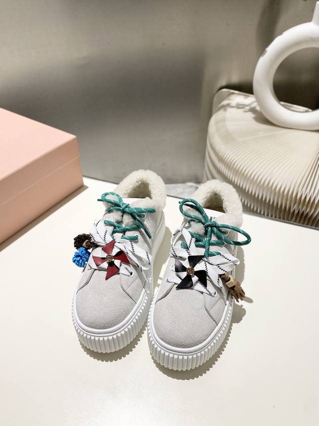 Factory Price PP Fur Lining Leather Lining 2602025 Miu Miu Autumn/Winter New Th