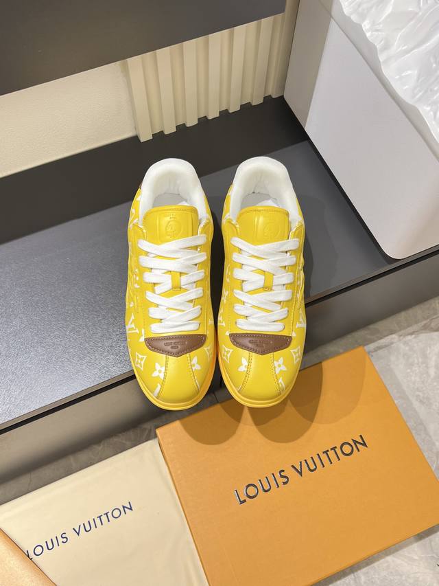 Louis Vuitton High-Quality Original Casual Sports Shoes Upper: Nappa calfskin, p