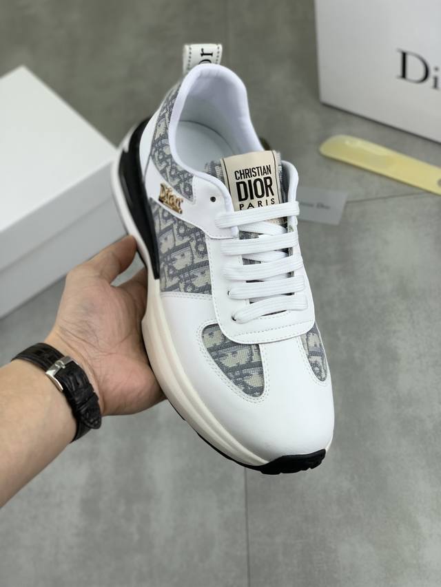 Factory direct price, real price. Dior original lace-up low-top men's classic c