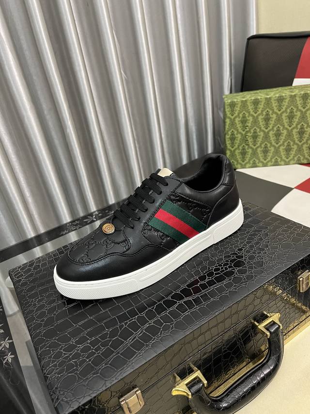 Factory Price (pp): [Gucci] New Casual Shoes. Exclusive custom-made mold, Itali