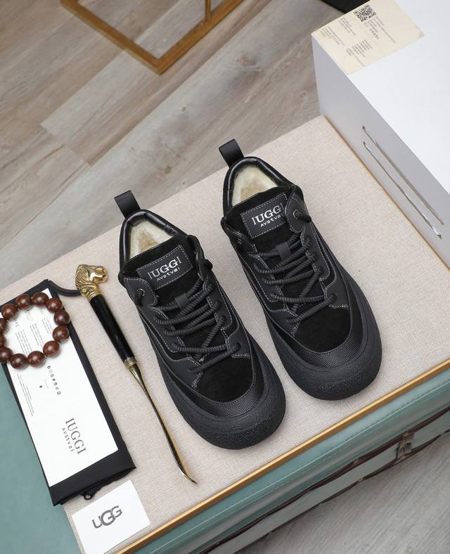 Factory Price p Iuggi New Retro Monogram Men's Shoes Casual and Versatile, High