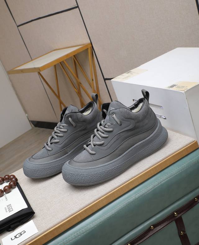 Factory Price p Iuggi New Retro Monogram Men's Shoes Casual and Versatile, High