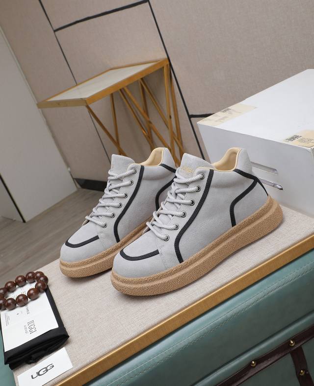 Factory Price p Iuggi New Retro Monogram Men's Shoes Casual and Versatile, High