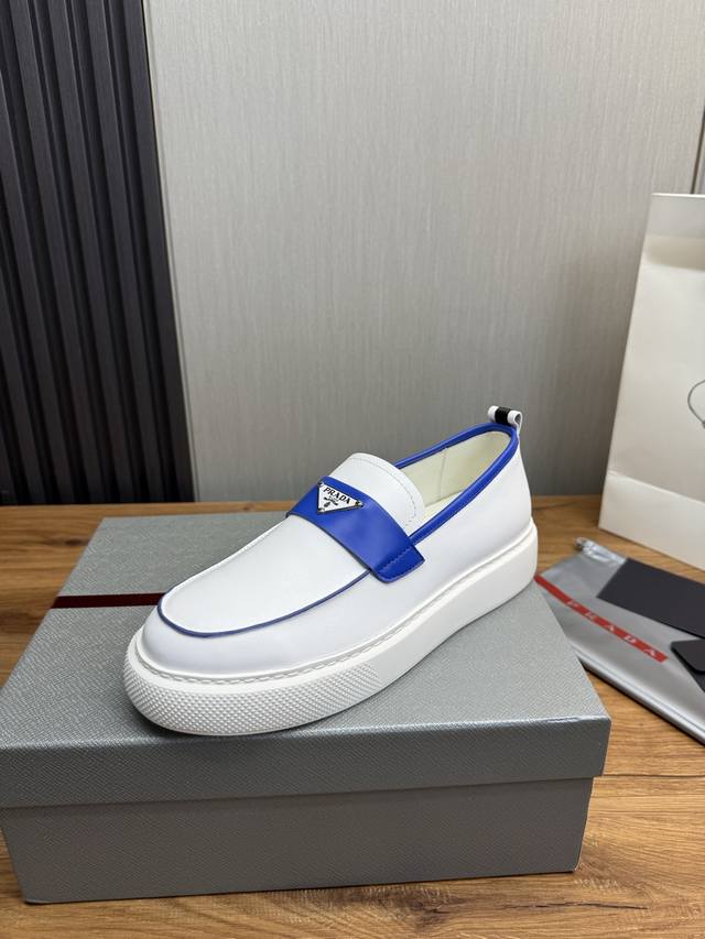 Factory direct price Prada men's shoes, best-selling style from boutiques, same