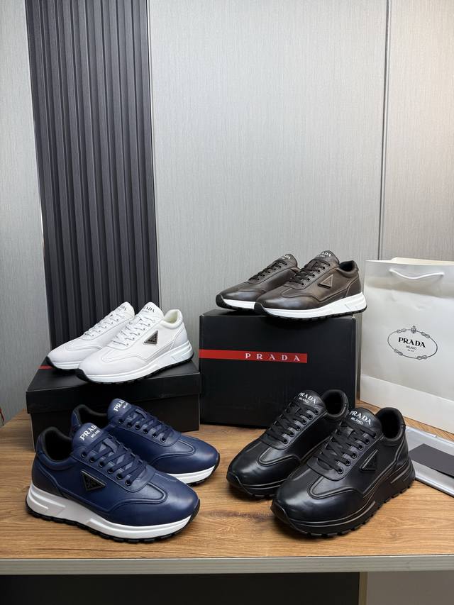 Factory direct price Prada men's shoes, best-selling style from boutiques, same