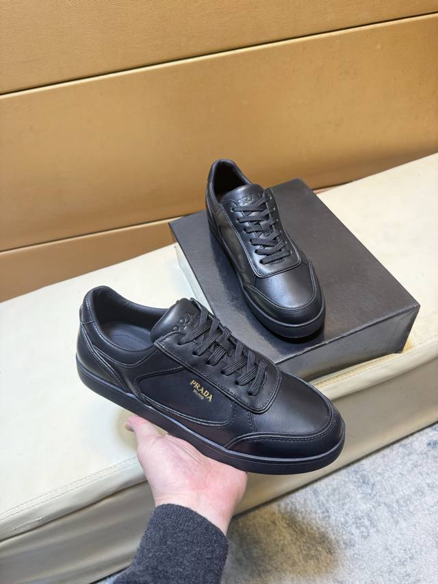 Prada Classic Original Version: Top-tier men's shoes, latest release simultaneo