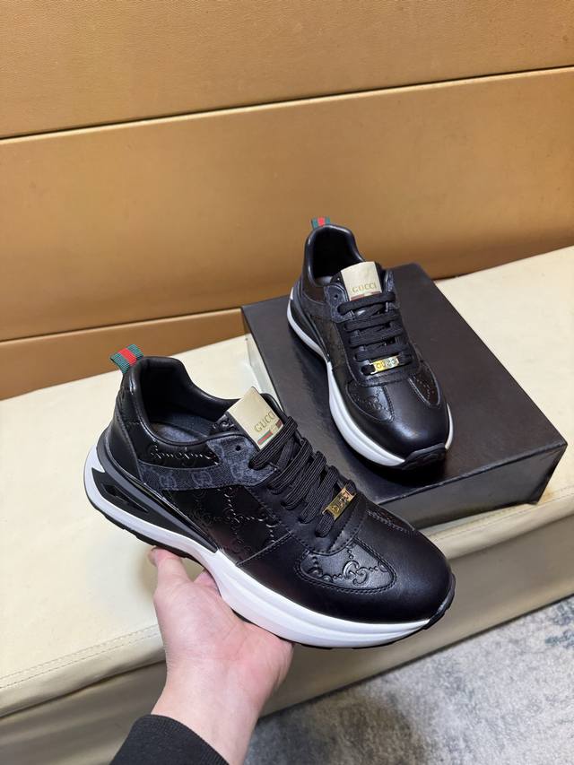 Gucci original quality. ~ Unique modern style sneakers. Casual shoes, a must-ha
