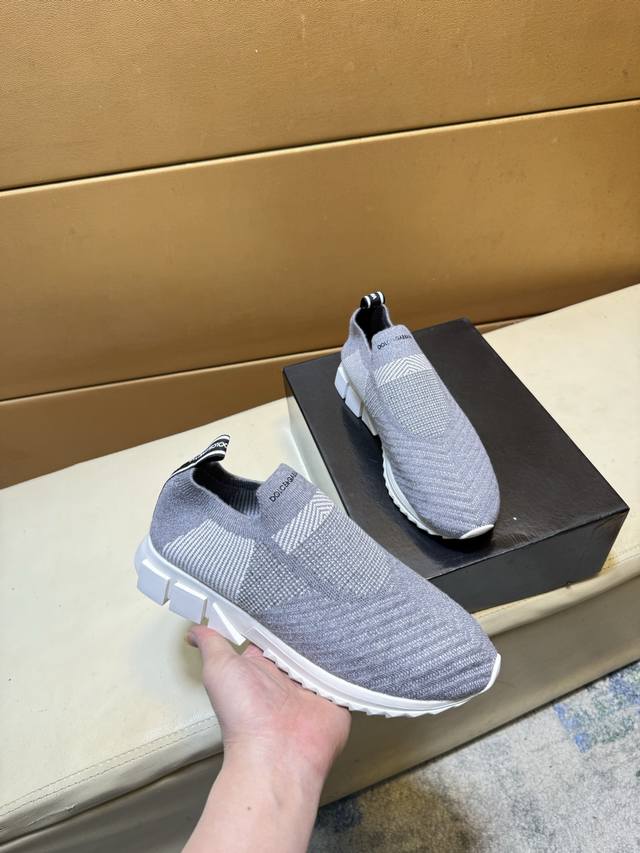 Dolce & Gabbana Dg Top-Tier Men's Shoes 2025 HK, Released Simultaneously with B