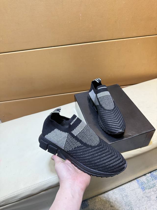 Dolce & Gabbana Dg Top-Tier Men's Shoes 2025 HK, Released Simultaneously with B