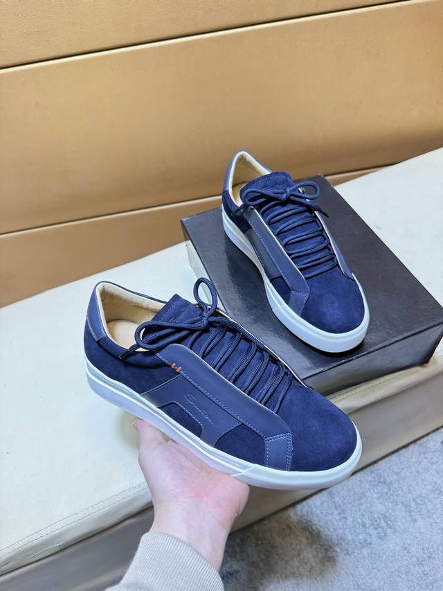 Santoni Top-Tier Men's Shoes 2025 HK Release, Simultaneous with Boutique Sales.
