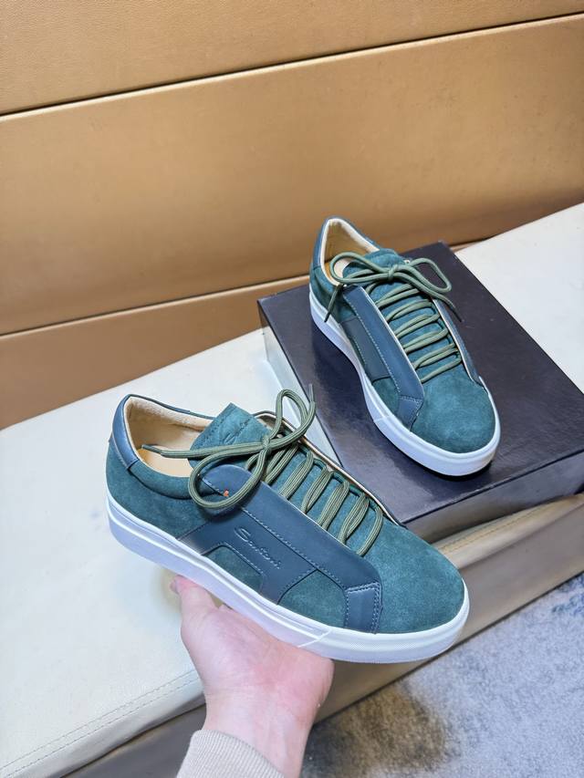 Santoni Top-Tier Men's Shoes 2025 HK Retail Price (Same as in-store sales). Sol