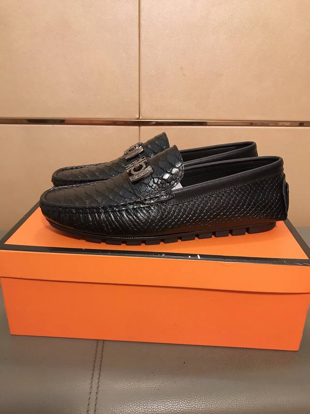 Factory Price p Ferragamo's new casual driving shoes are luxurious and fashiona