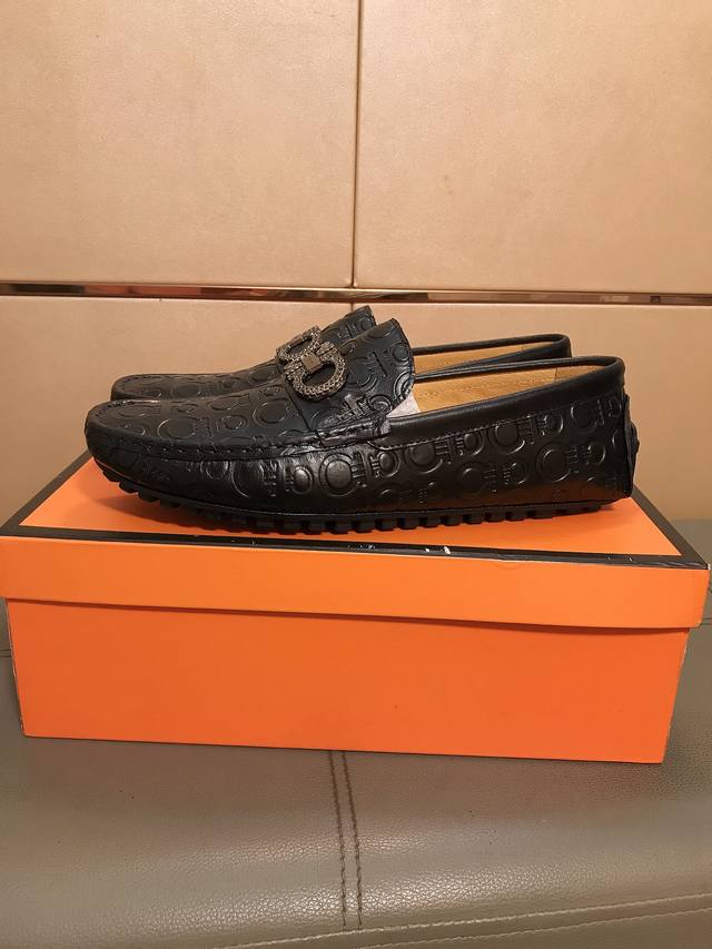 Factory Price p Ferragamo's new casual driving shoes are luxurious and fashiona