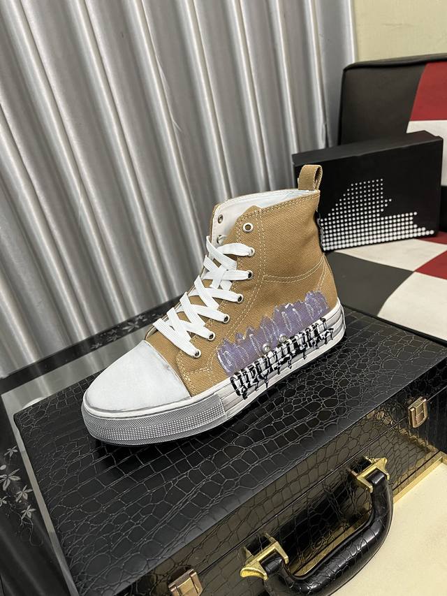 Factory Price (pp): D2~ Men's High-Top Canvas Shoes 2025Z (Retail Price Availab