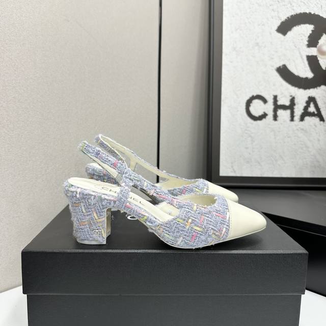 Factory direct price women's shoes sports original Chanel classic slingback san