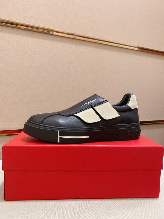 Factory direct price men's sports shoes, original Ferragamo new style, men's sk