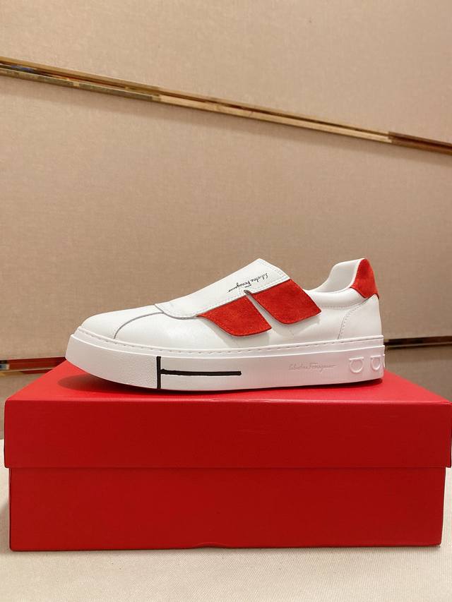 Factory direct price men's sports shoes, original Ferragamo new style, men's sk