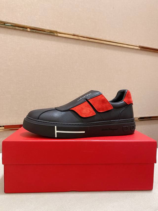 Factory direct price men's sports shoes, original Ferragamo new style, men's sk