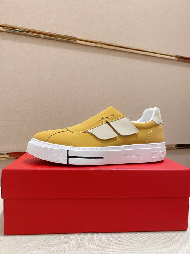 Factory direct price men's sports shoes, original Ferragamo new style, men's sk