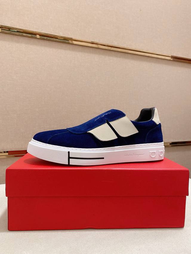 Factory direct price men's sports shoes, original Ferragamo new style, men's sk