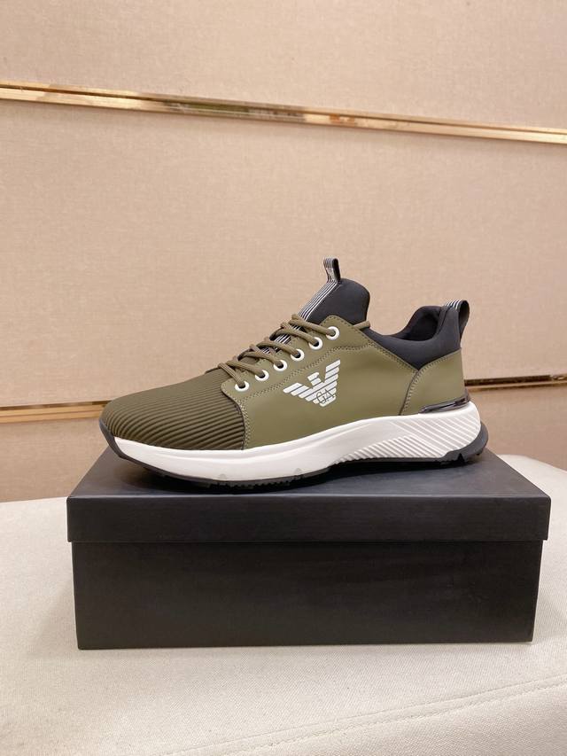 Factory direct price for men's sports shoes, original Armani Exchange latest sp