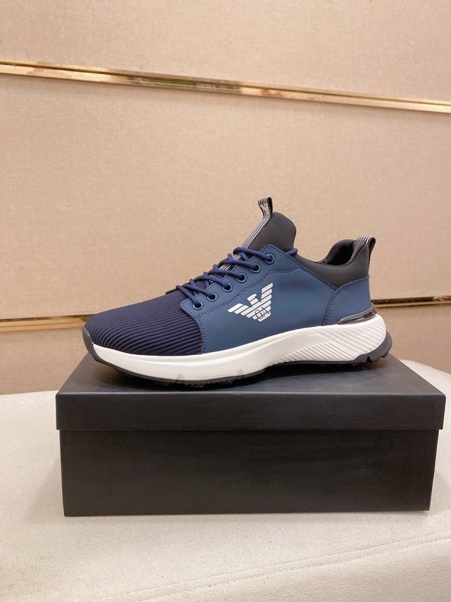 Factory direct price for men's sports shoes, original Armani Exchange latest sp