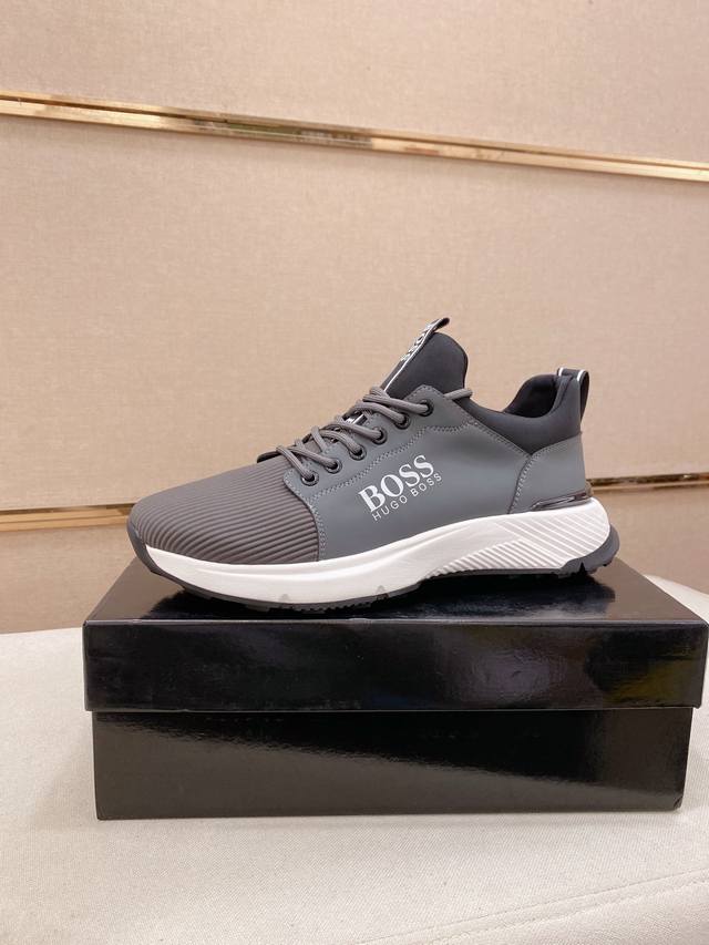 Factory direct price for men's sports shoes, original Boss brand, latest casual