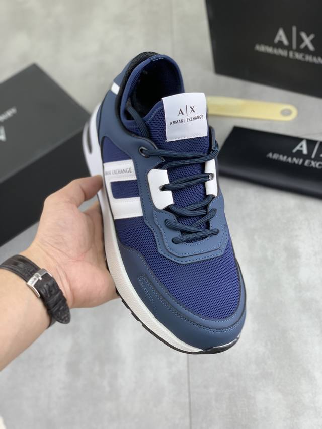 Factory direct price for men's sports shoes, original Giorgio Armani new casual