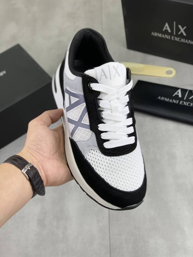 Factory direct price for men's sports shoes, original Giorgio Armani new casual