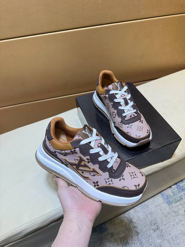 Louis Vuitton LV Original Quality. ~ Unique modern style sneakers. A must-have c