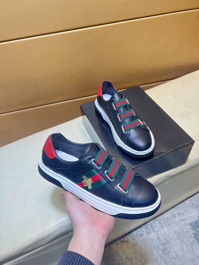 Original quality, exclusive first release, Gucci unique modern style sneakers. C
