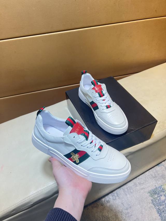 Exclusive first release of original quality Gucci unique modern style sneakers.