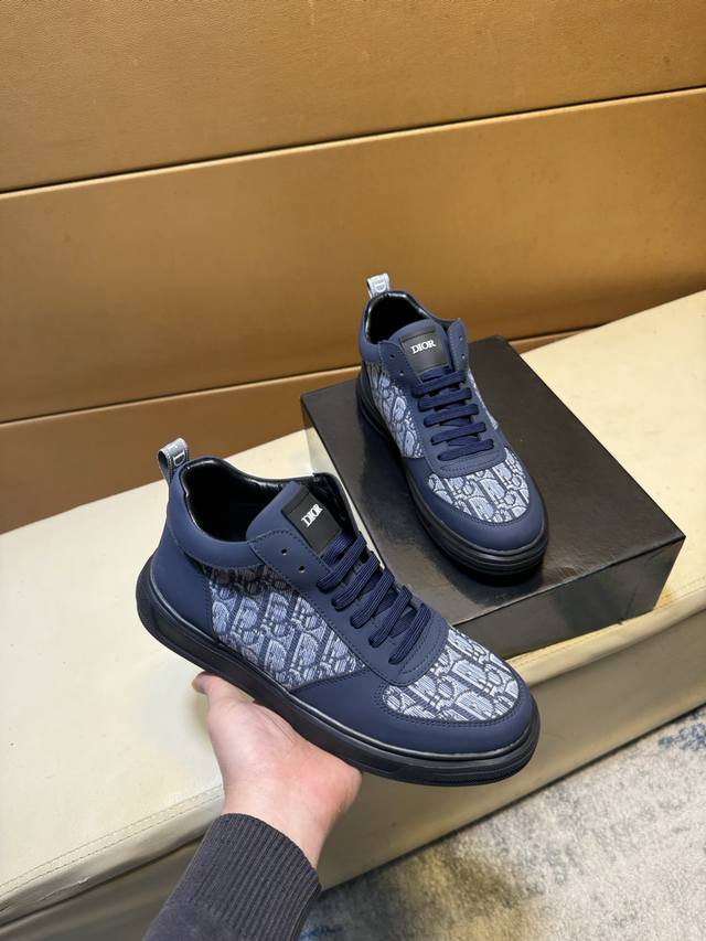 High-top Dior*Diao Original Quality. ~ Unique modern style sneakers. Casual sho