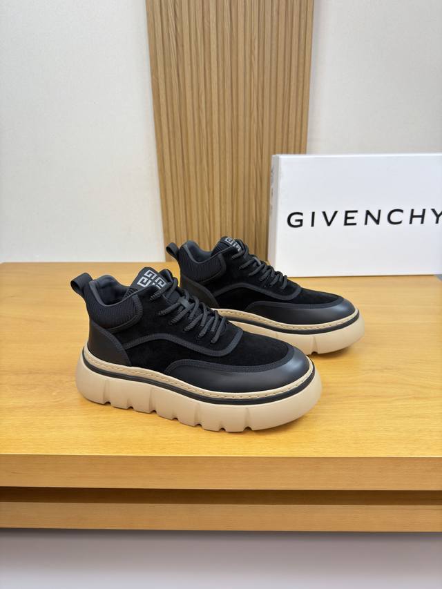 Givenchy - High-end quality original single high-top casual sports shoes - Upper