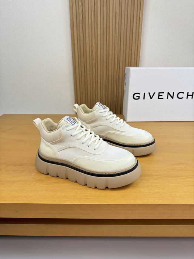 Givenchy - High-end quality original single high-top casual sports shoes - Upper