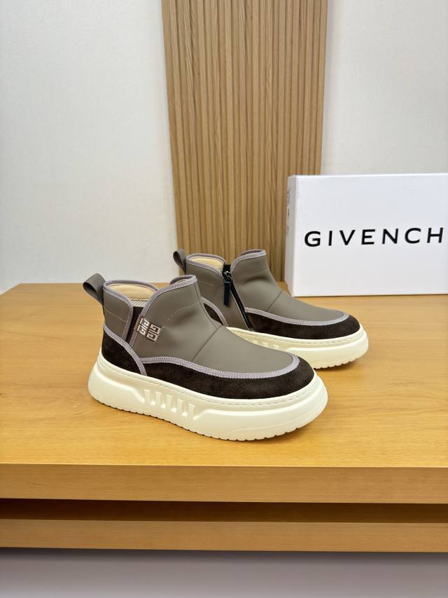 Givenchy - High-end quality original single high-top casual sports shoes - Upper
