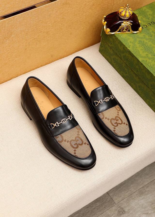 Product Trademark: Gucci Casual Leather Shoes True Sizes: 38-44, 45 (Custom Mad