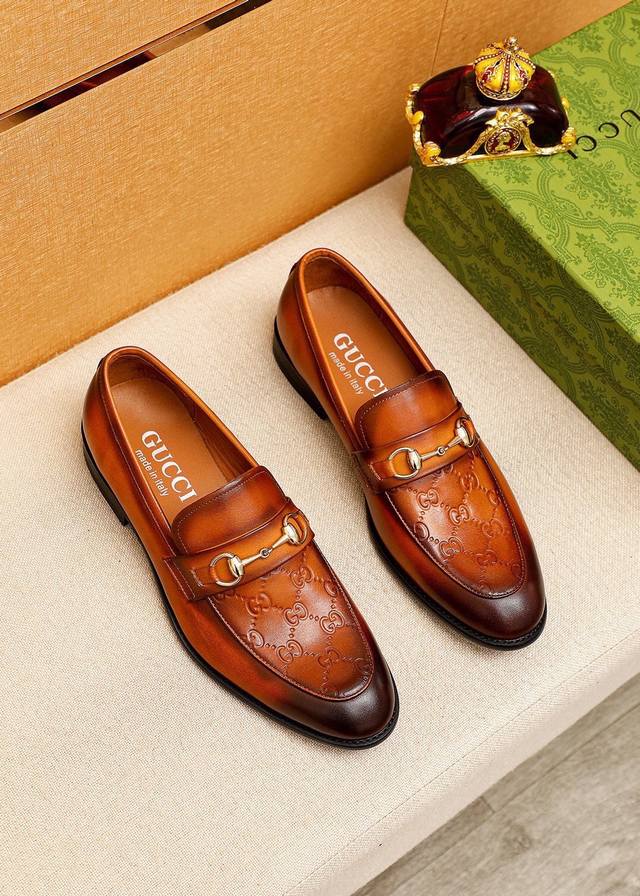 Product Trademark: Gucci Casual Leather Shoes True to Size: 39-44, 38, 45, 46 (