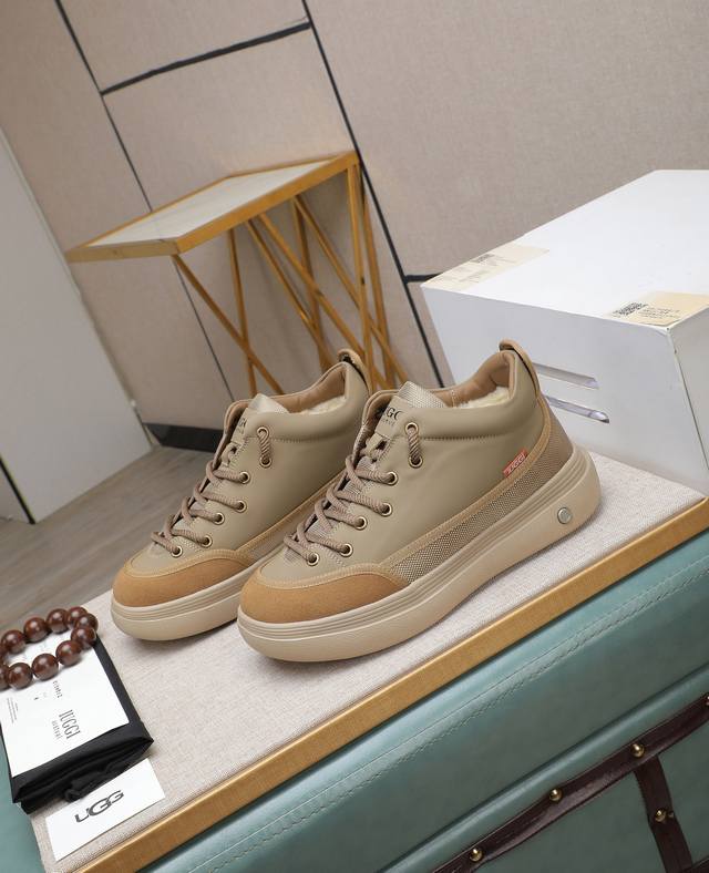 Factory Price p Iuggi New Retro Monogram Men's Shoes Casual and Versatile, High