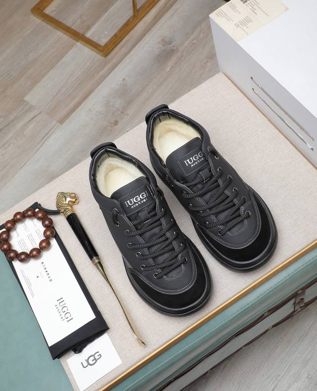 Factory Price p Iuggi New Retro Monogram Men's Shoes Casual and Versatile, High