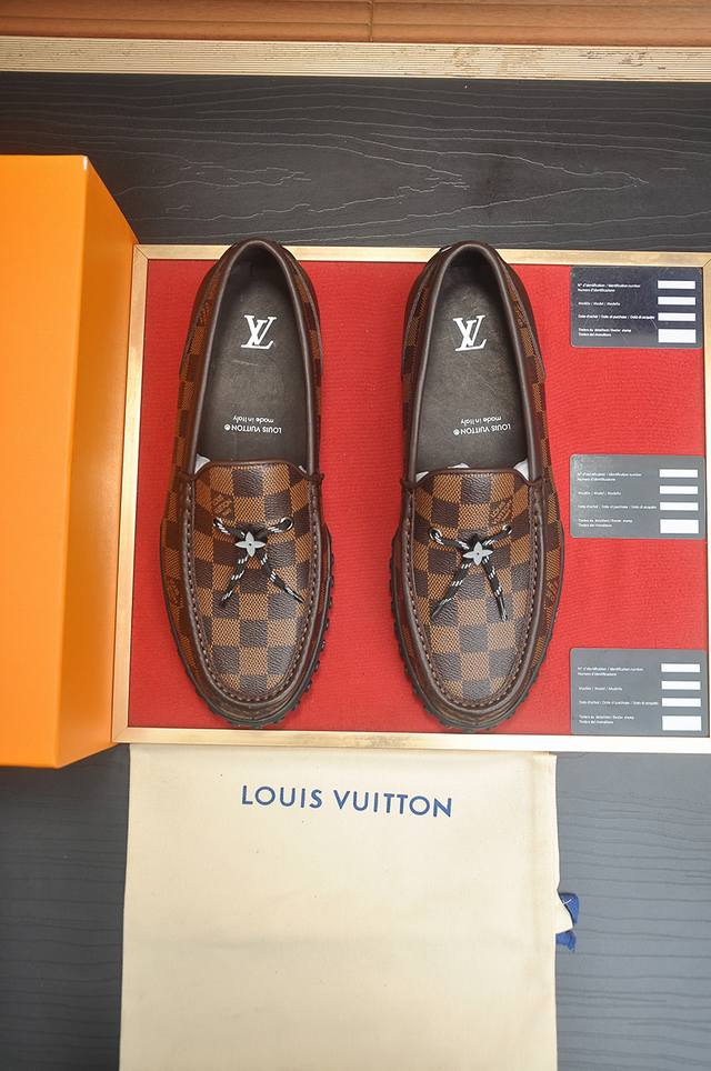 Factory Price Louis Vuitton Original New LV* Top Version LV Classic Driving Sho