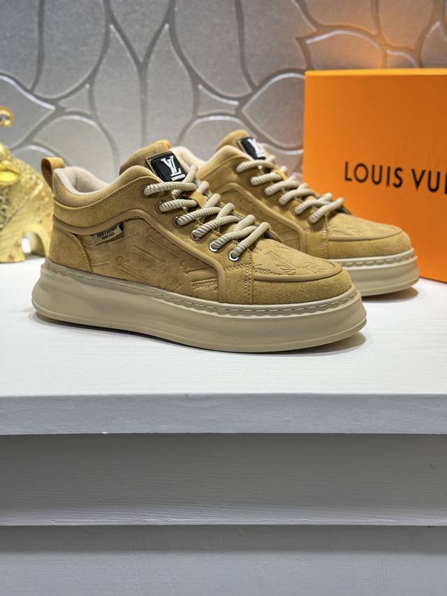 Louis Vuitton Top-Tier Original Louis Vuitton trendy and understated men's casua