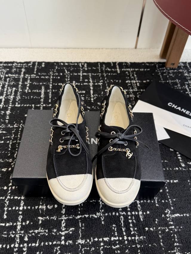 Factory direct price (retailer only) Chanel 25K Autumn/Winter Casual Loafers Or