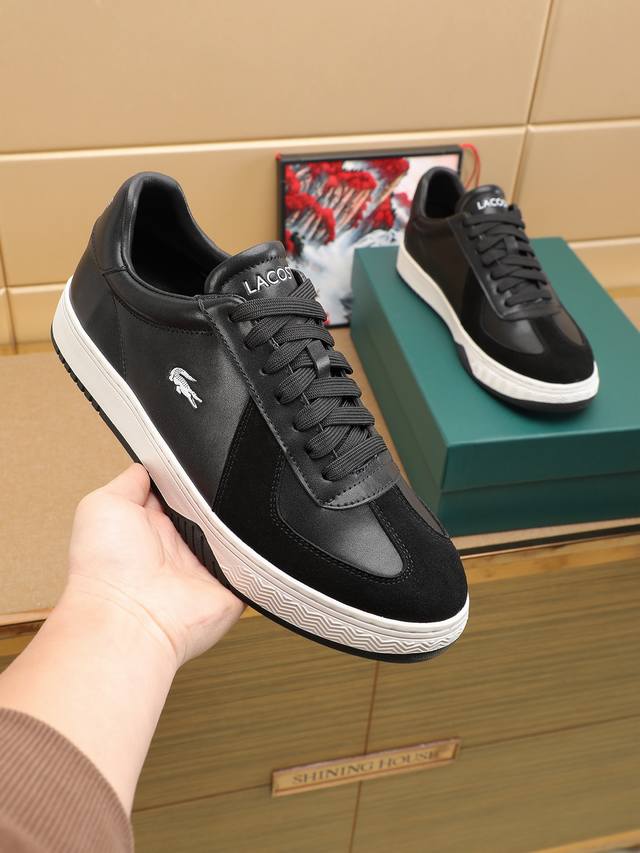 2025 New Lacoste Crocodile Casual Men's Shoes. Sizes 38-46, Price DDD