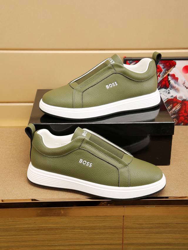 2025 New Arrival, Boss Casual Sports Men's Shoes. This style features a very sof
